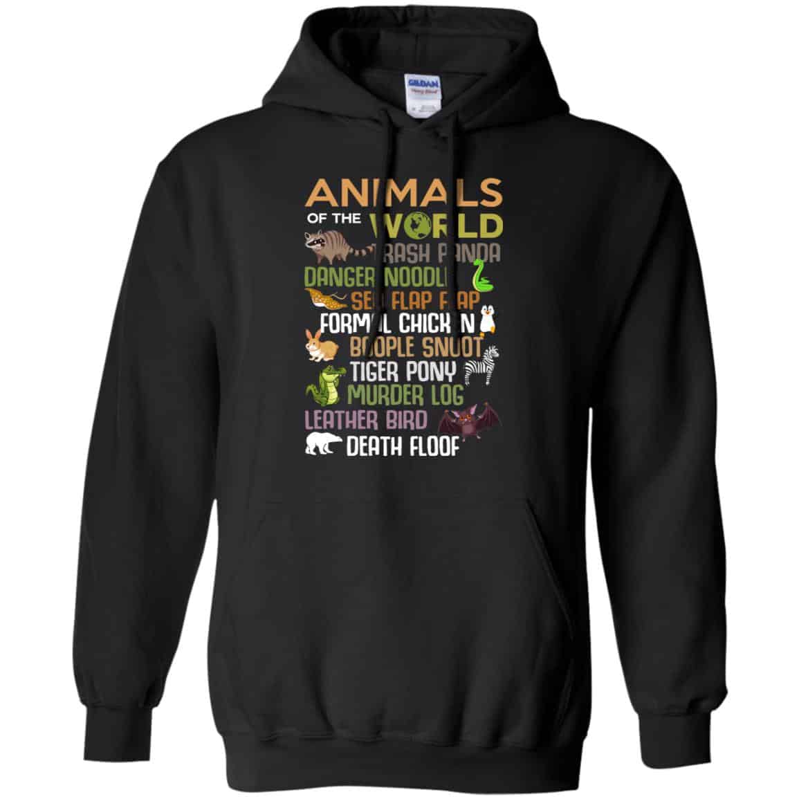 Animals Of The World Funny Animals T-Shirts, Hoodie, Tank