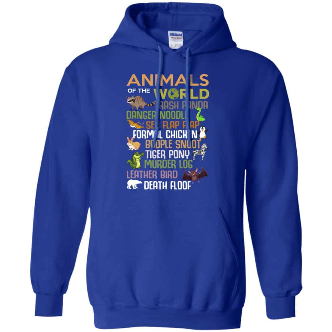 Animals Of The World Funny Animals T-Shirts, Hoodie, Tank