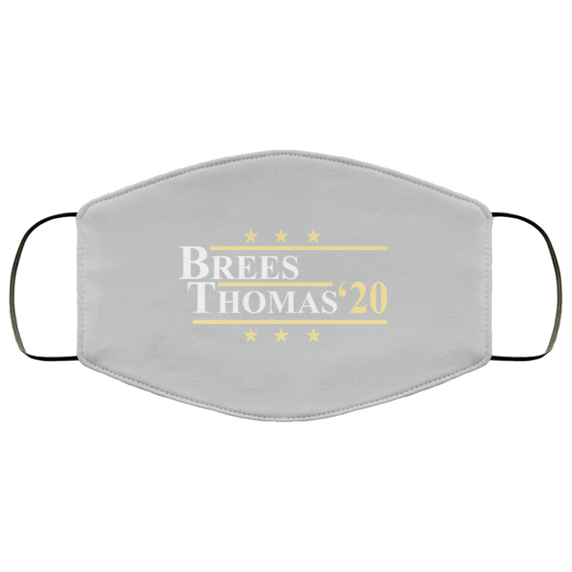 Vote Brees Thomas 2020 President Face Mask