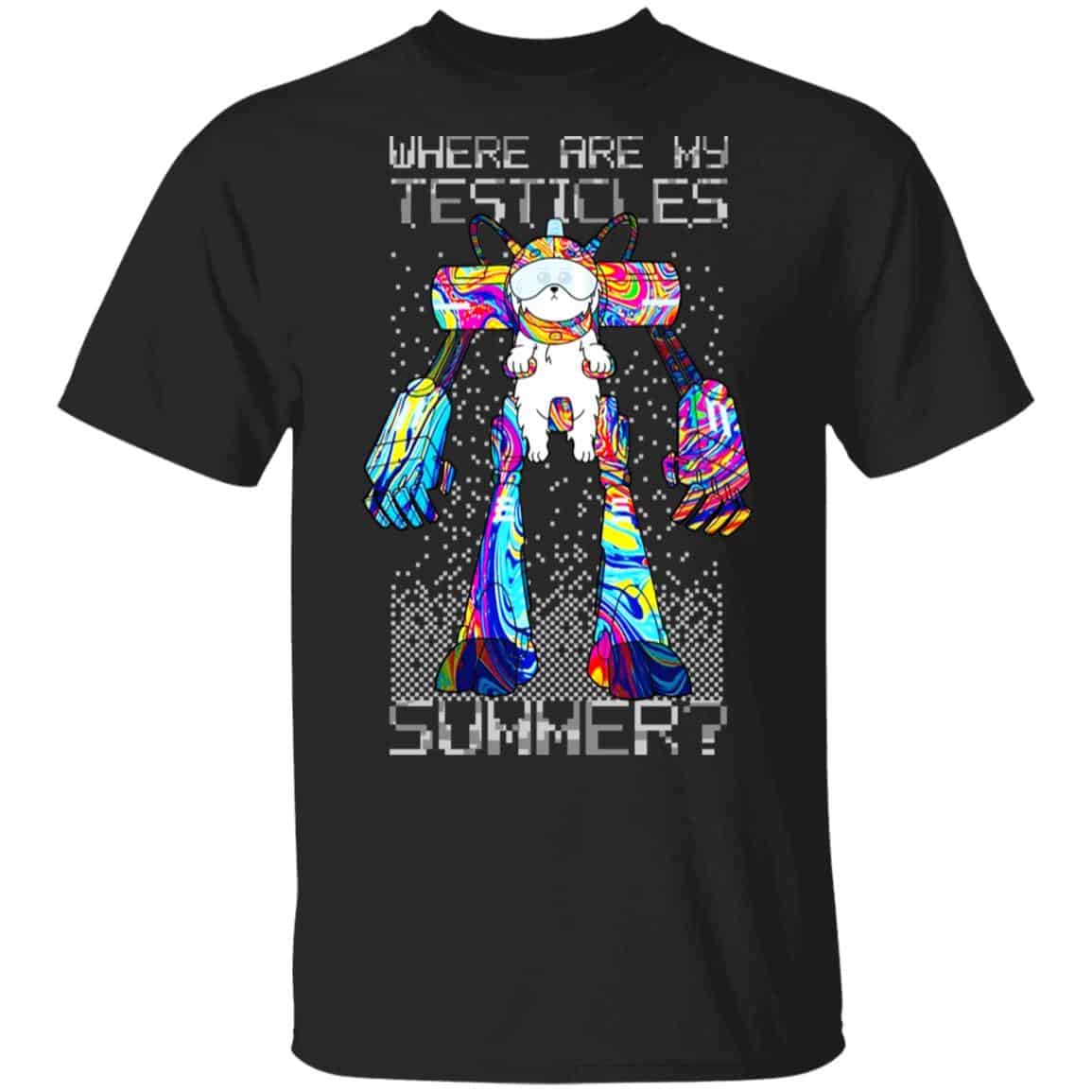 Rick And Morty: Where Are My Testicles Summer Shirt, Hoodie, Tank