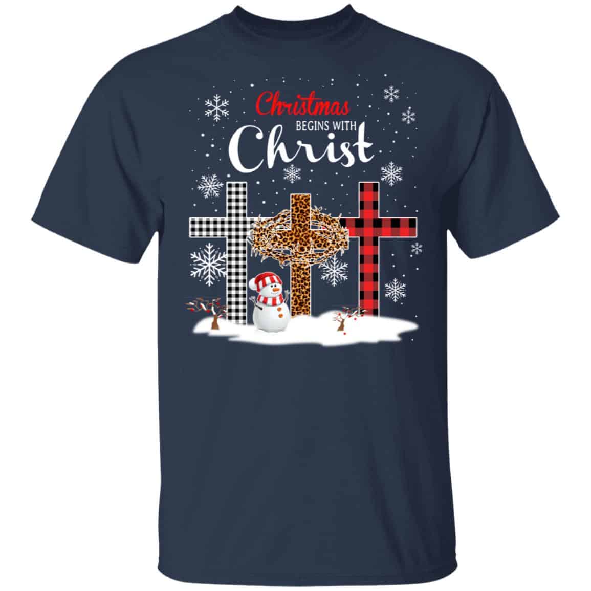 Christmas Begins With Christ Shirt, Hoodie, Tank