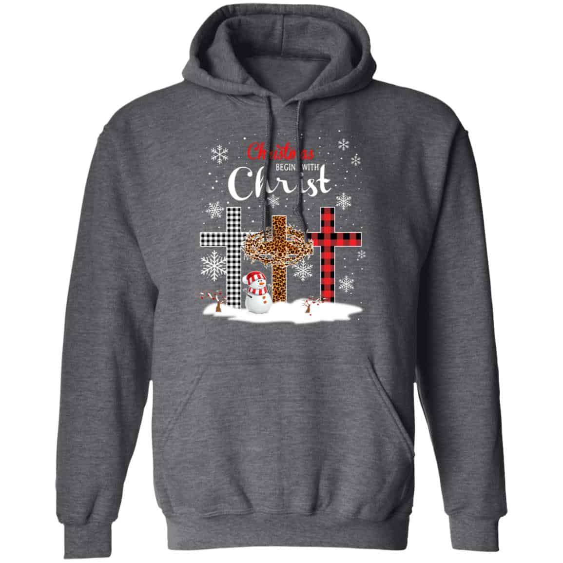 Christmas Begins With Christ Shirt, Hoodie, Tank