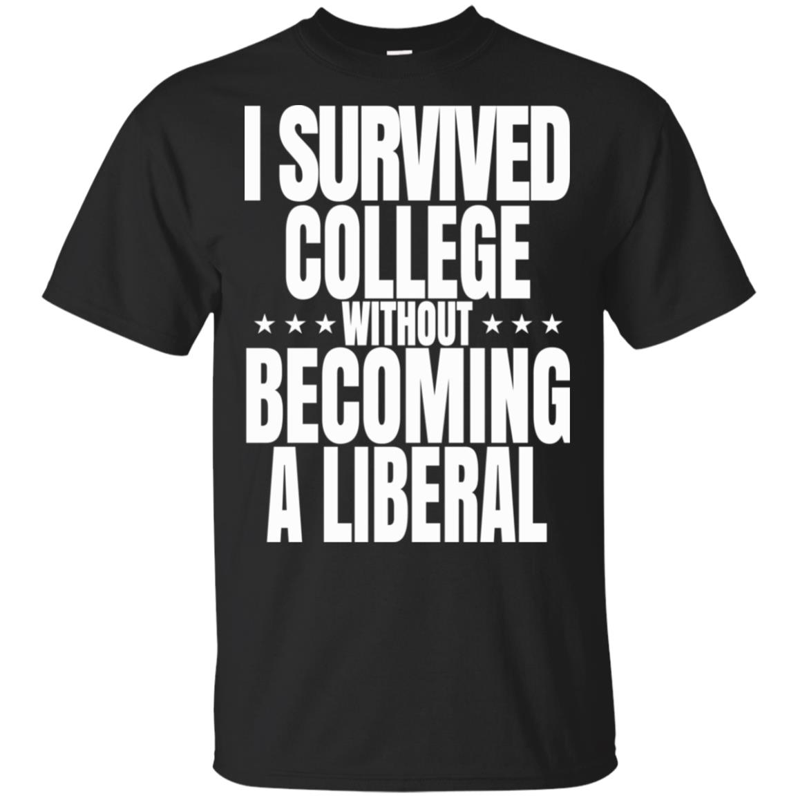 I Survived College Without Becoming A Liberal T-Shirts, Hoodie, Tank
