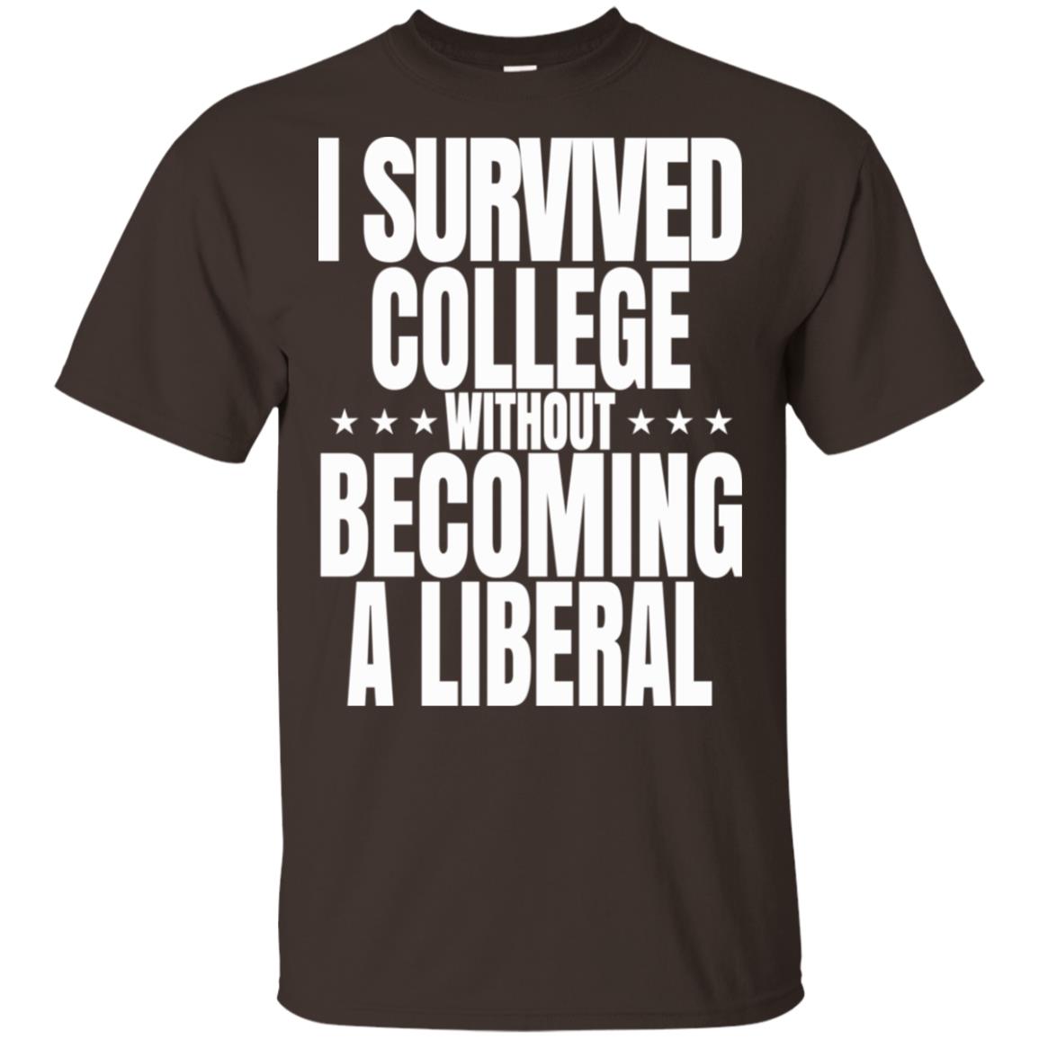 I Survived College Without Becoming A Liberal T-Shirts, Hoodie, Tank