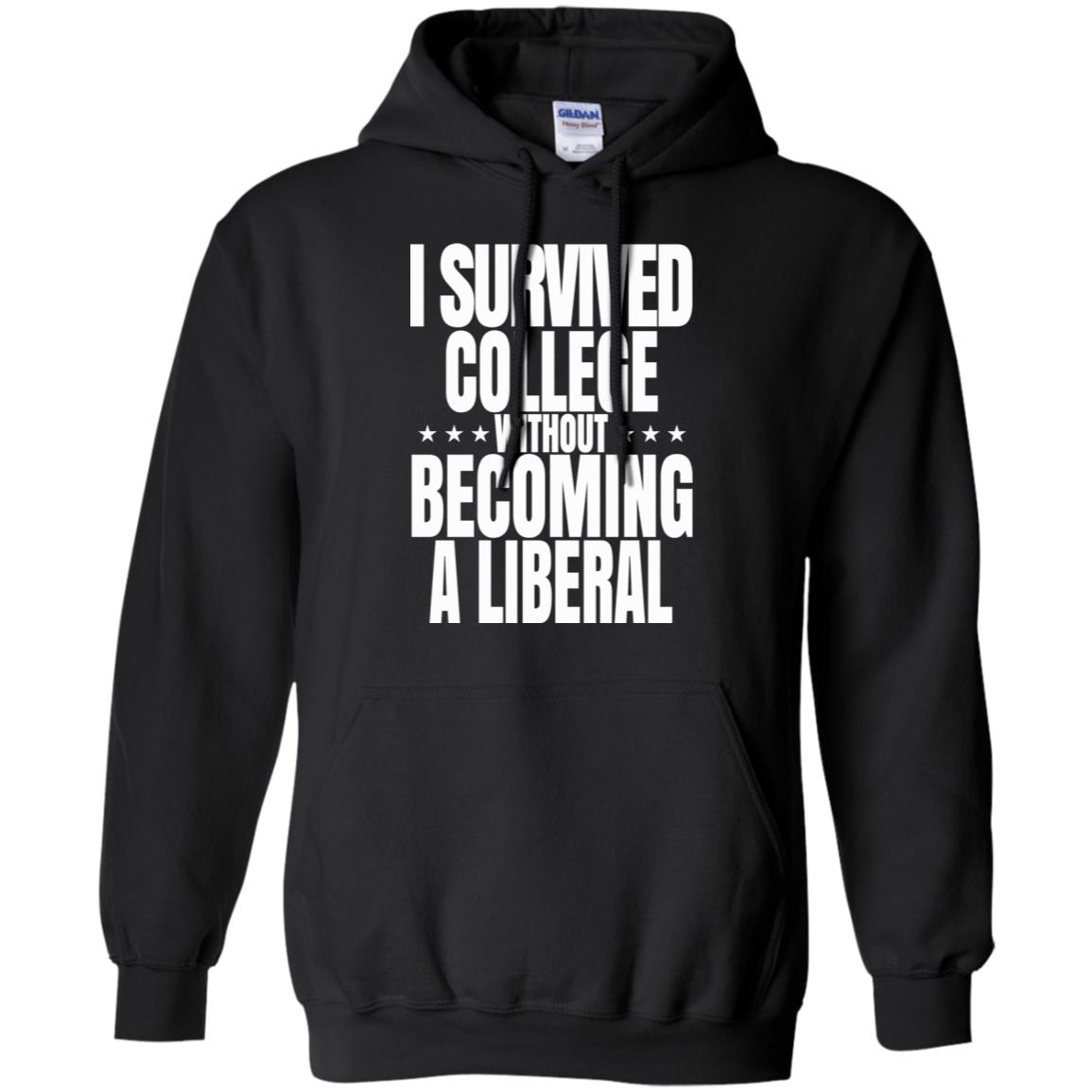 I Survived College Without Becoming A Liberal T-Shirts, Hoodie, Tank