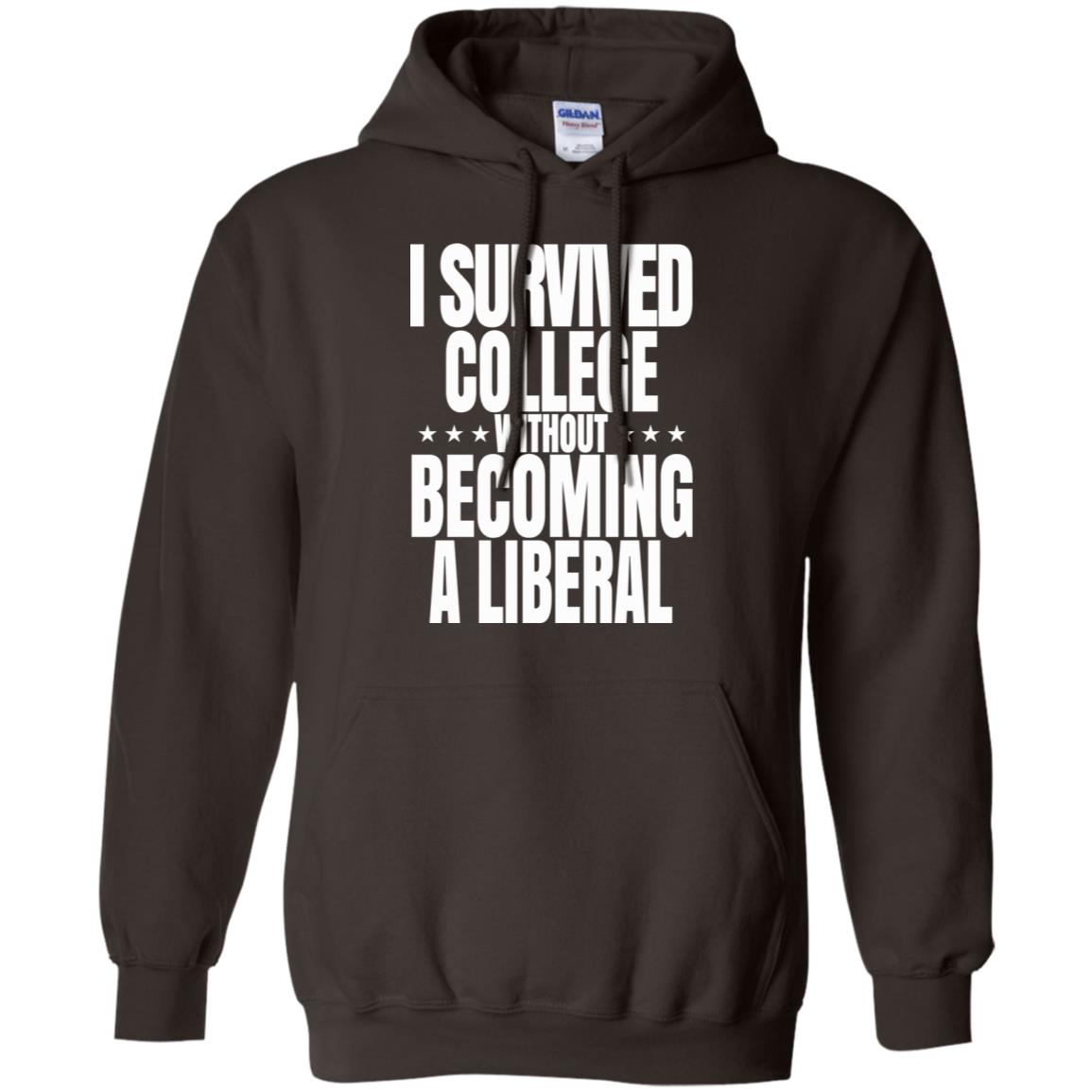 I Survived College Without Becoming A Liberal T-Shirts, Hoodie, Tank