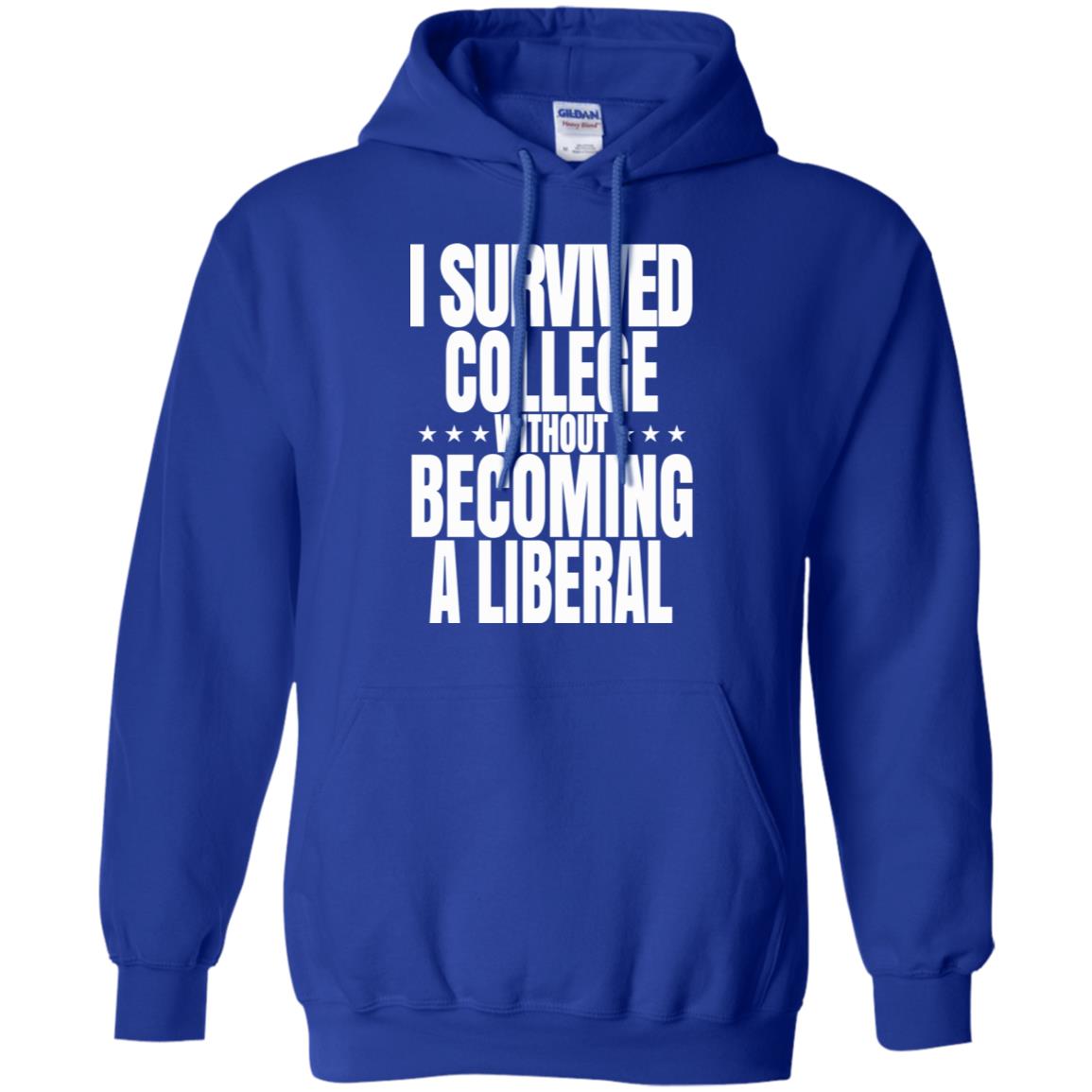 I Survived College Without Becoming A Liberal T-Shirts, Hoodie, Tank