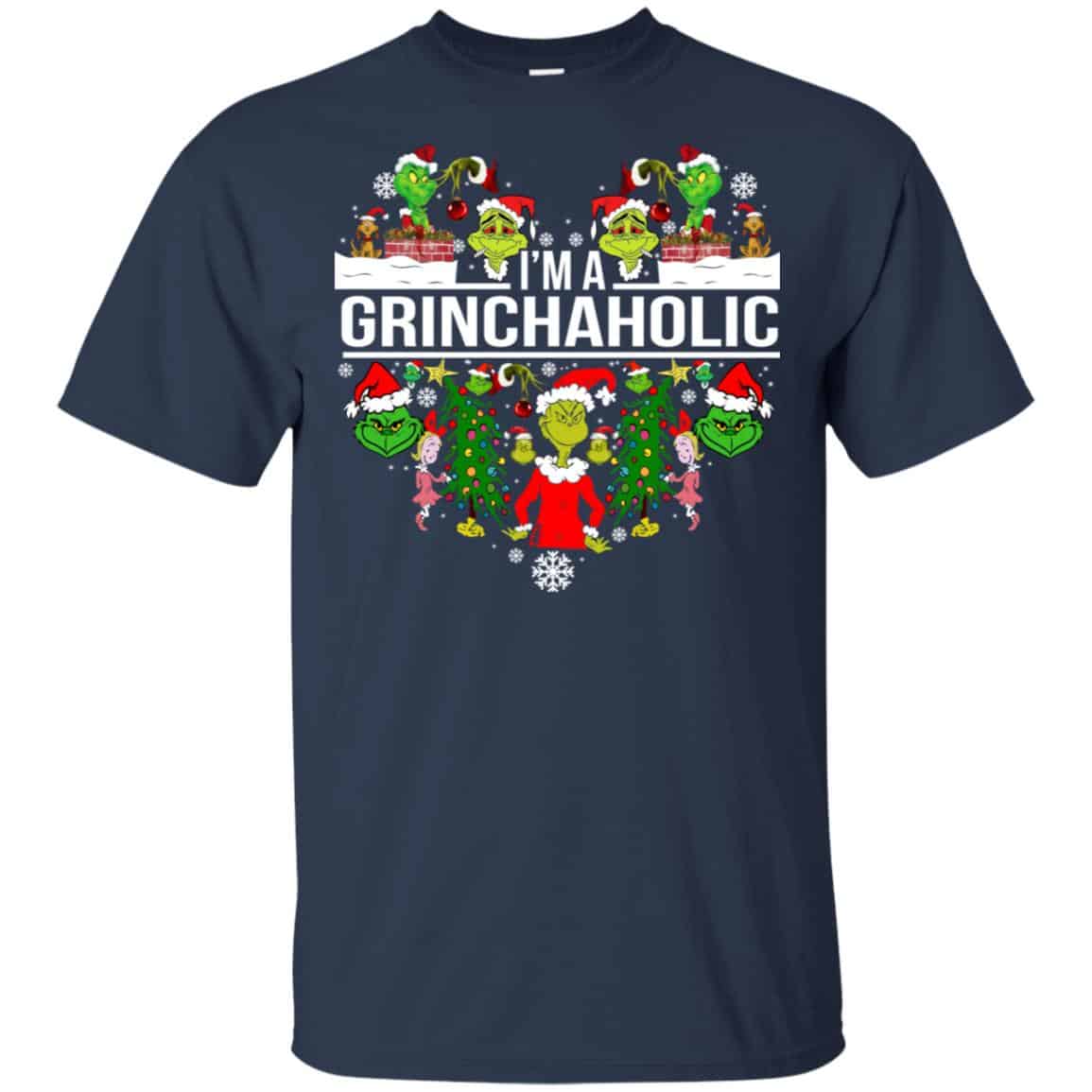 The Grinch: I’m A Grinchaholic Christmas T-Shirts, Hoodie, Tank