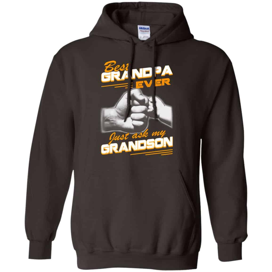 Best Grandpa Ever Just Ask My Grandson T-Shirts, Hoodie, Tank