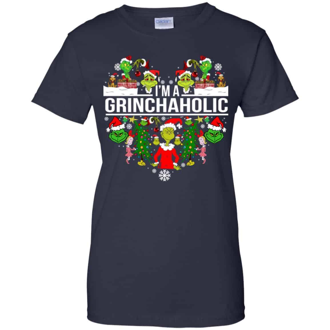 The Grinch: I’m A Grinchaholic Christmas T-Shirts, Hoodie, Tank
