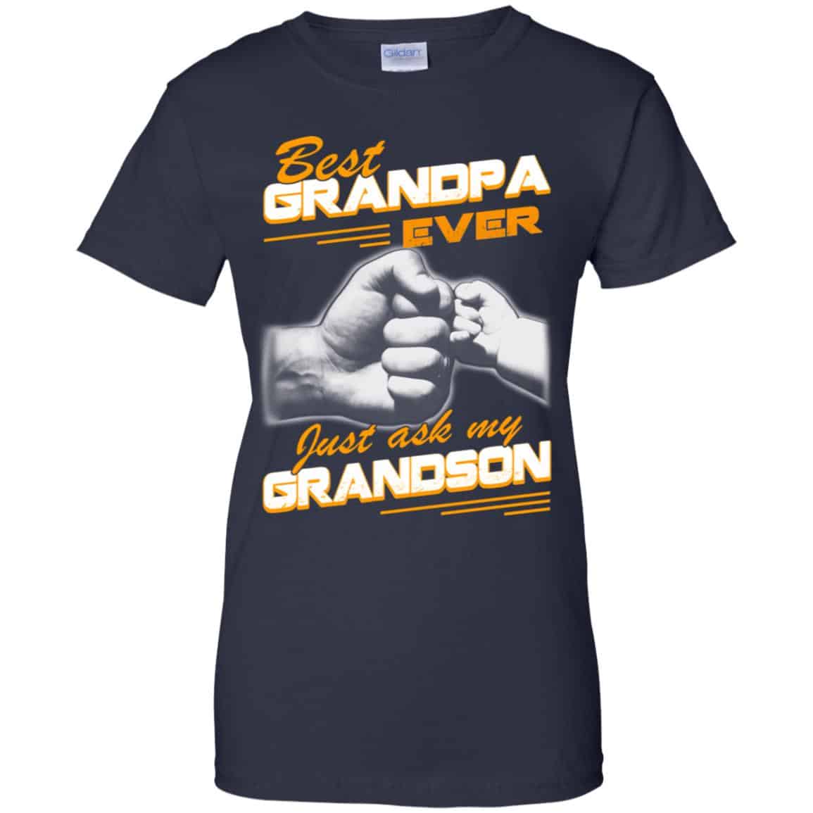 Best Grandpa Ever Just Ask My Grandson T-Shirts, Hoodie, Tank