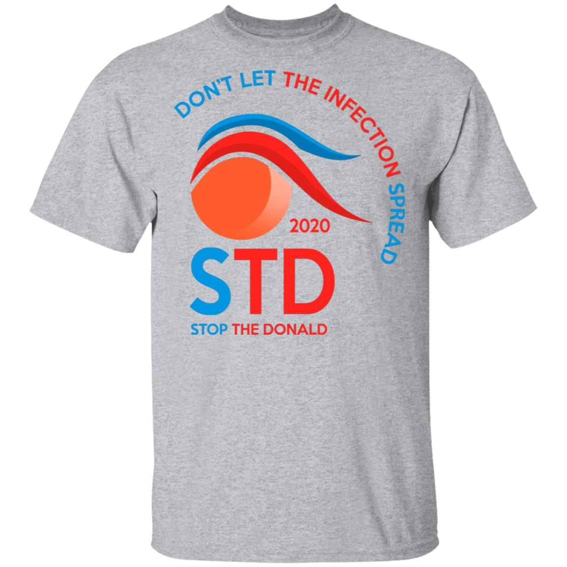 Don’t Let The Infection Spread 2020 Stop The Donald Shirt, Hoodie, Tank