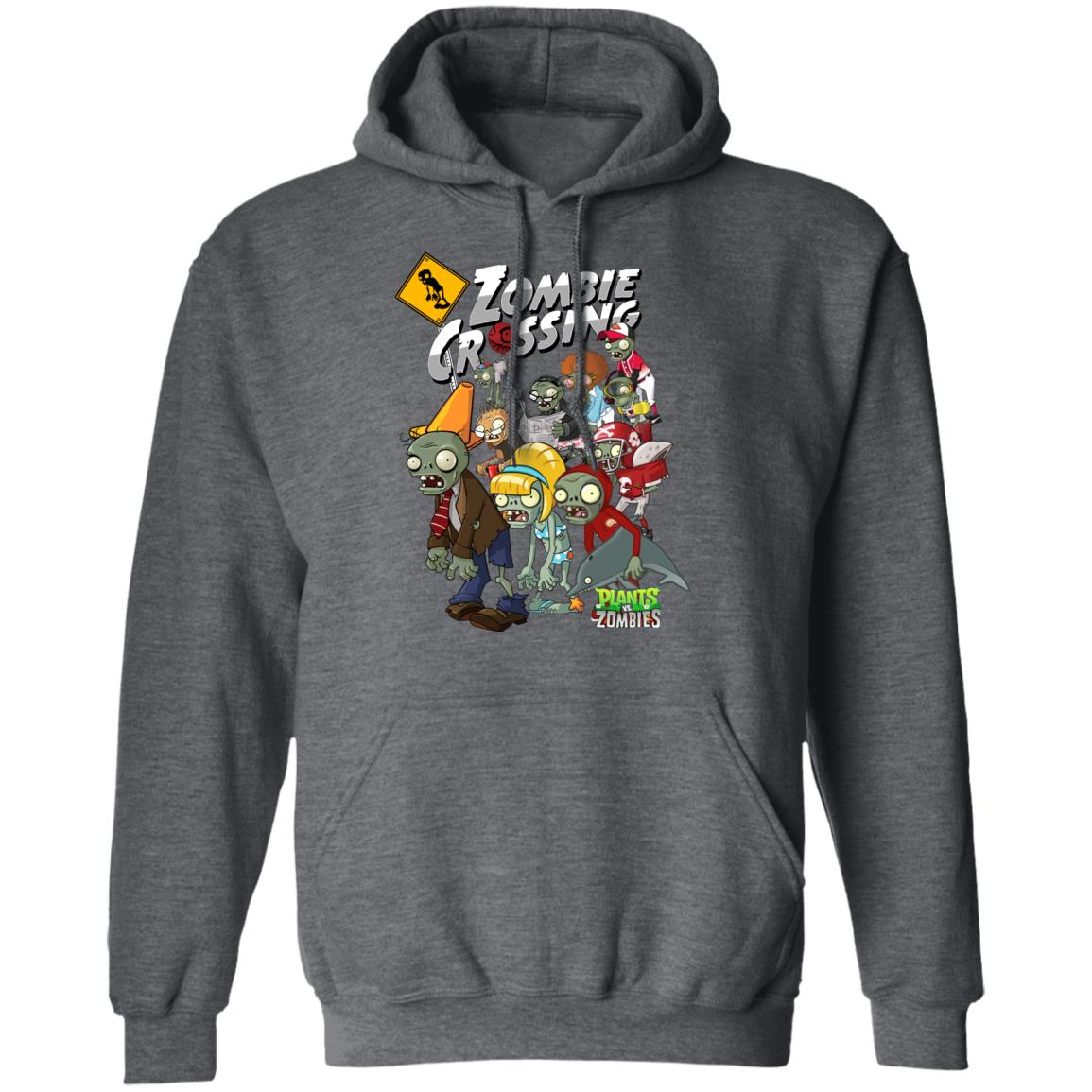 Zombie Grossing Plants vs Zombies Shirt, Hoodie, Tank