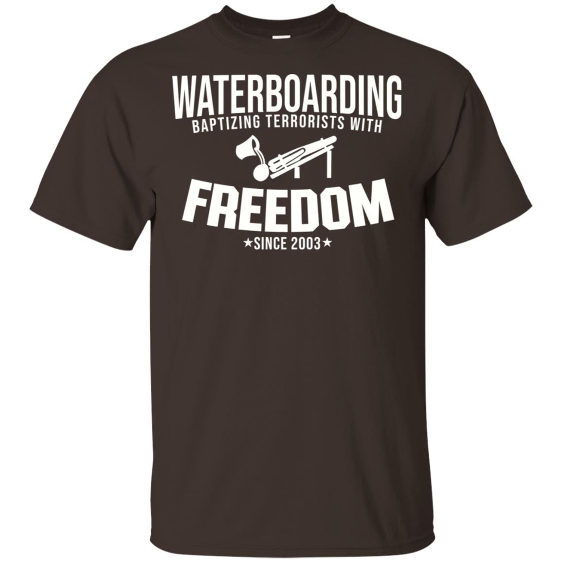 Waterboarding Baptising Terrorists With Freedom T-Shirts, Hoodie, Tank