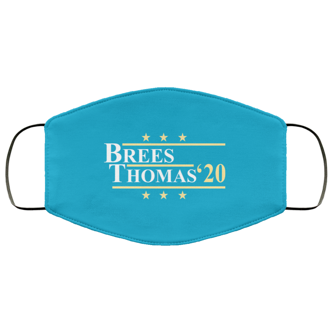 Vote Brees Thomas 2020 President Face Mask