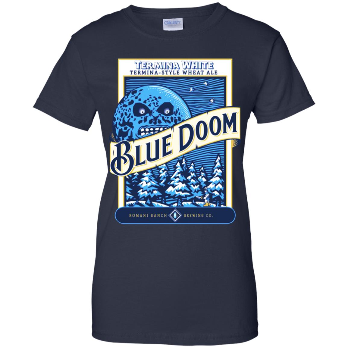 Termina White Termina-Style Wheat Ale Blue Doom T-Shirts, Hoodie, Tank