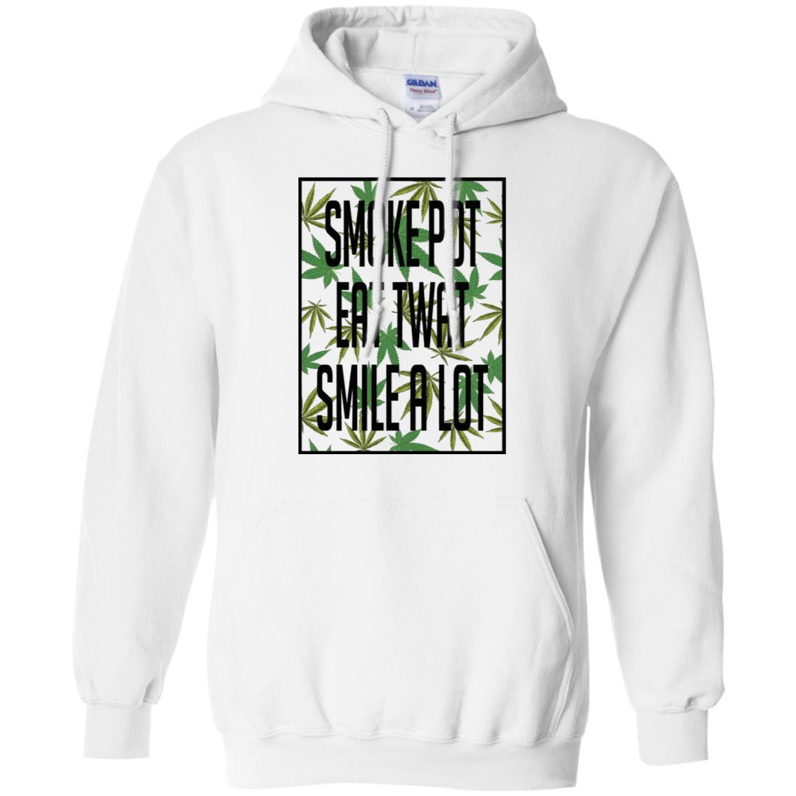 Smoke Pot Eat Twat Smile A Lot T-Shirts, Hoodie, Tank