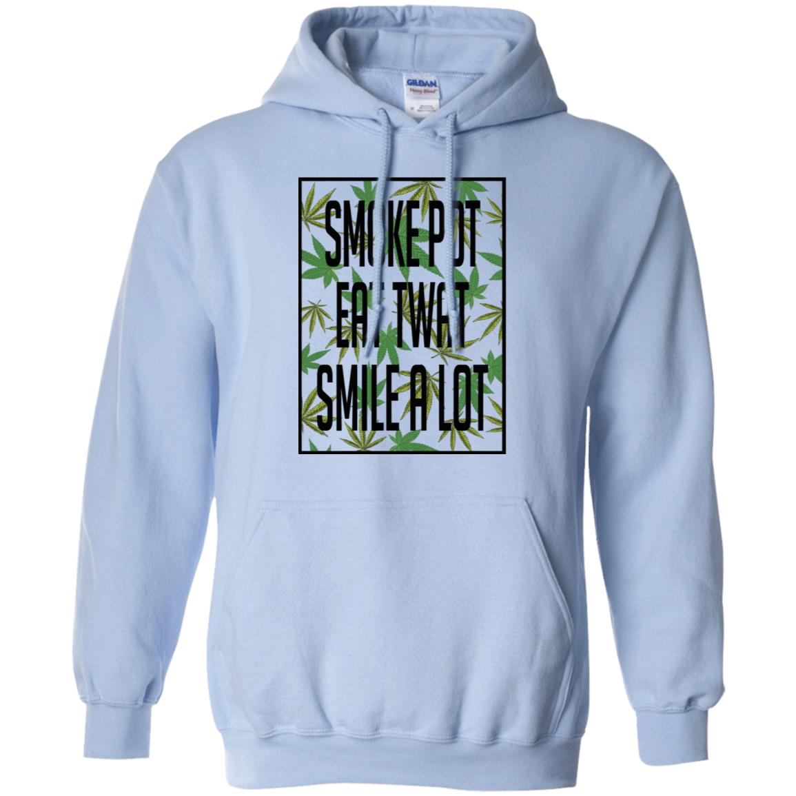 Smoke Pot Eat Twat Smile A Lot T-Shirts, Hoodie, Tank