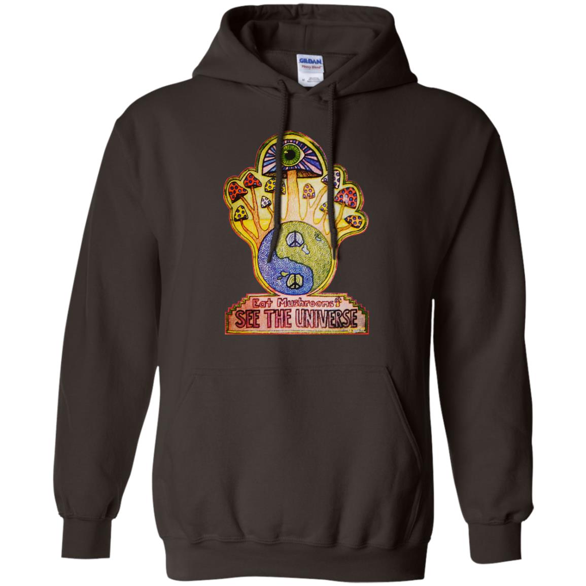 Hippie Eat Mushrooms See The Universe T-Shirts, Hoodie, Tank