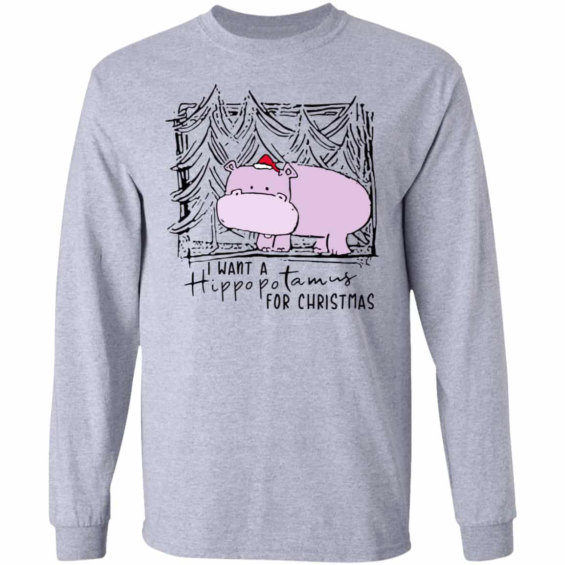 I Want A Hippopotamus For Christmas Shirt, Hoodie, Tank