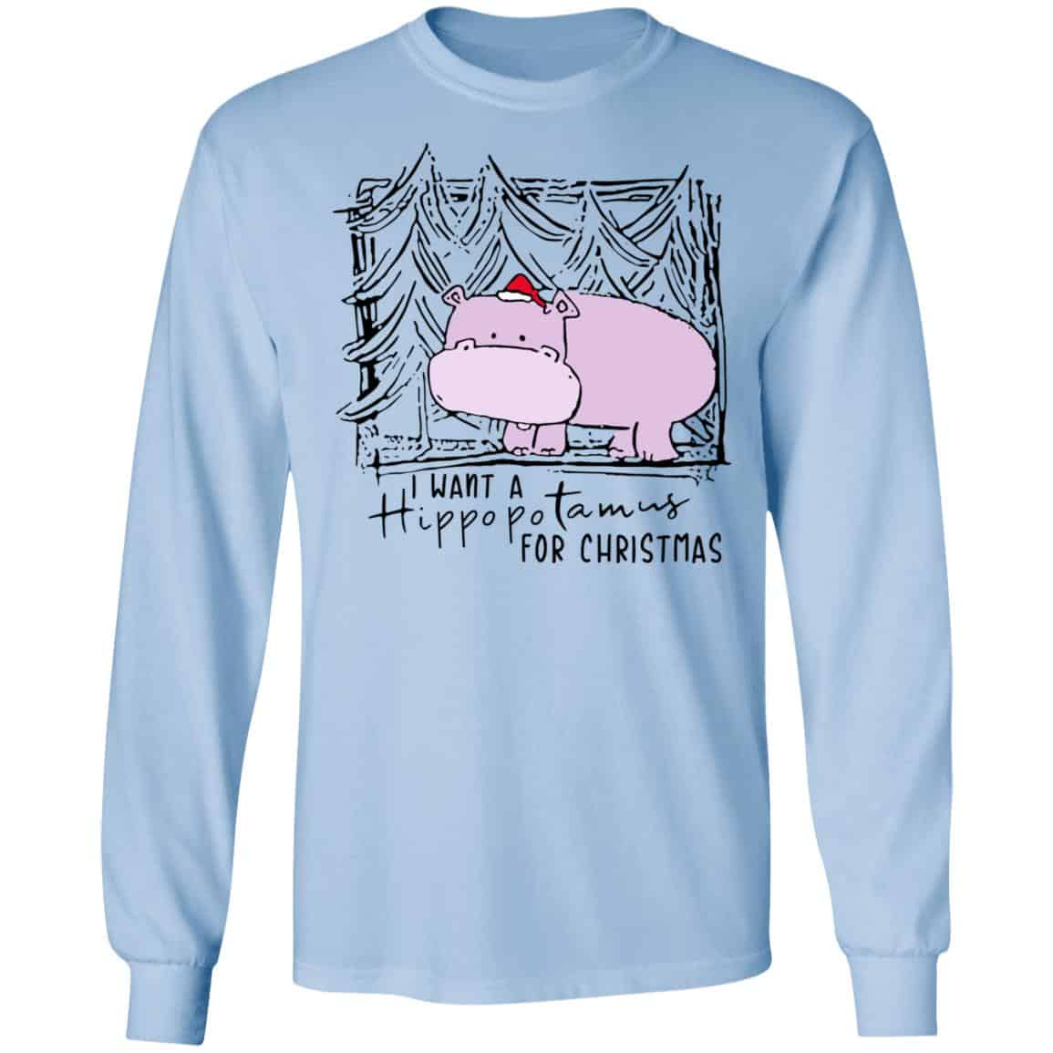 I Want A Hippopotamus For Christmas Shirt, Hoodie, Tank