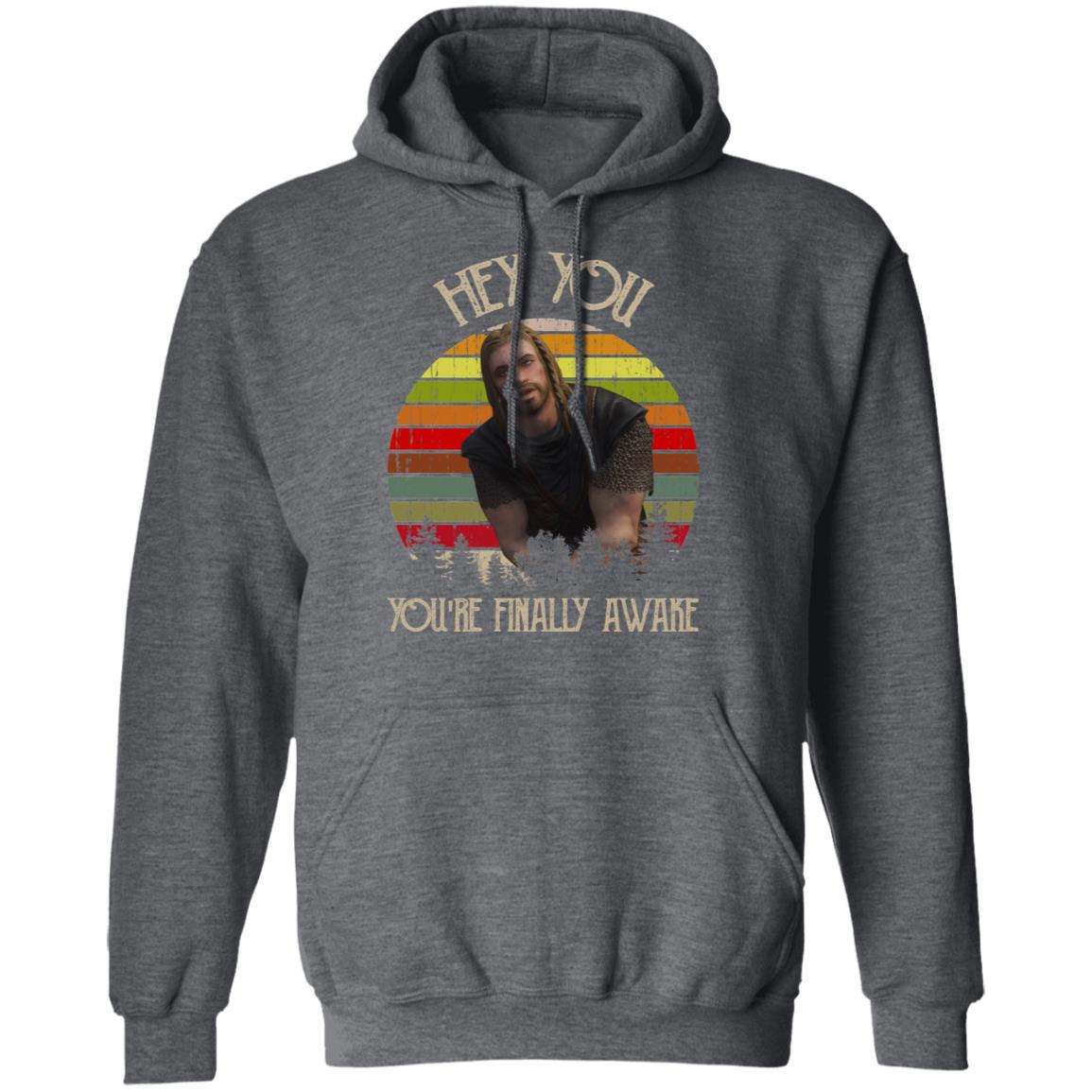Skyrim Ralof Hey You You’re Finally Awake Shirt, Hoodie, Tank