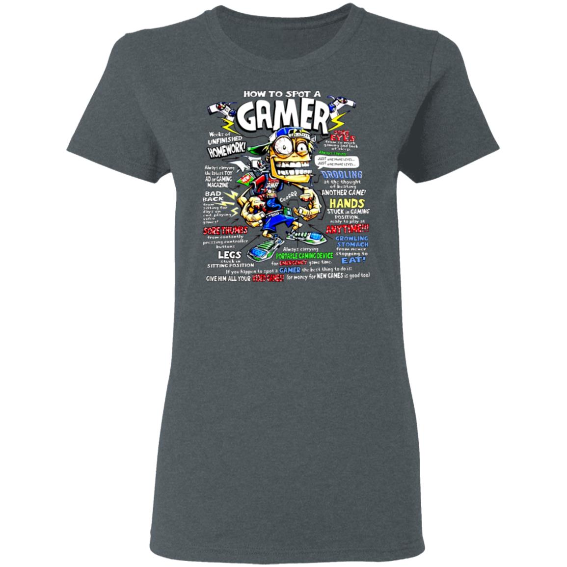 How To Spot A Gamer Shirt, Hoodie, Tank