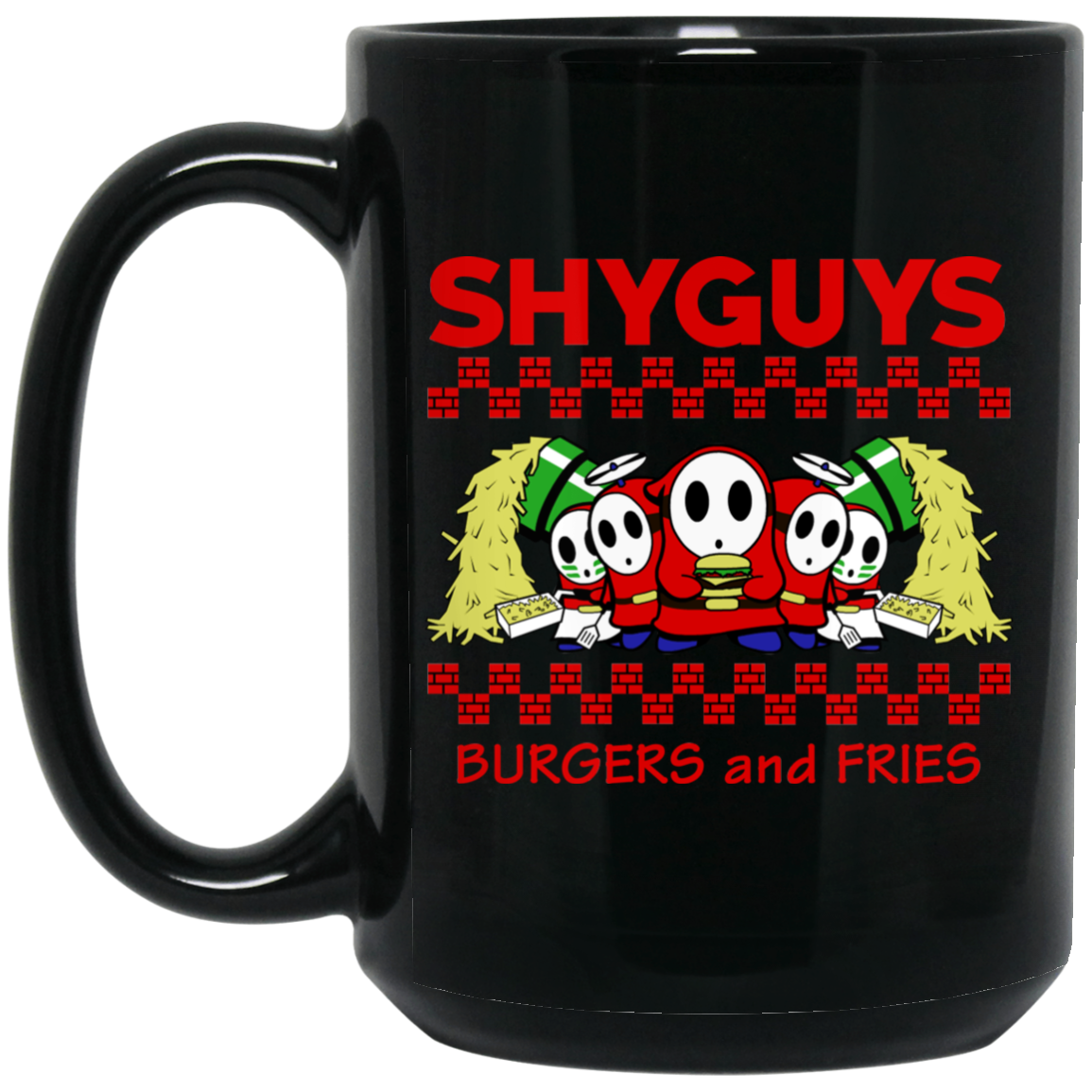 Shyguys Burgers And Fries Mug