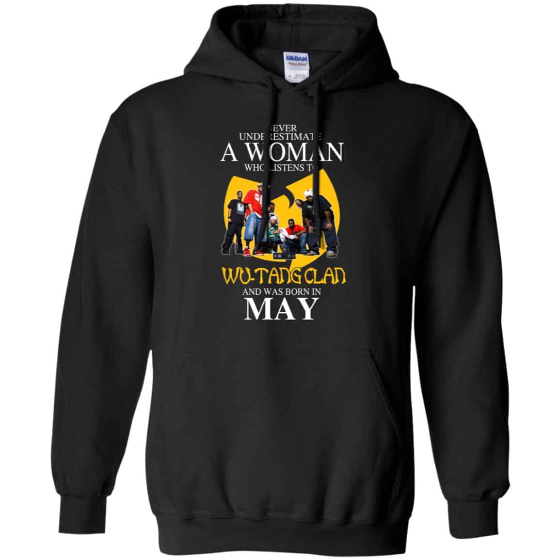 A Woman Who Listens To Wu-Tang Clan And Was Born In May T-Shirts, Hoodie, Tank