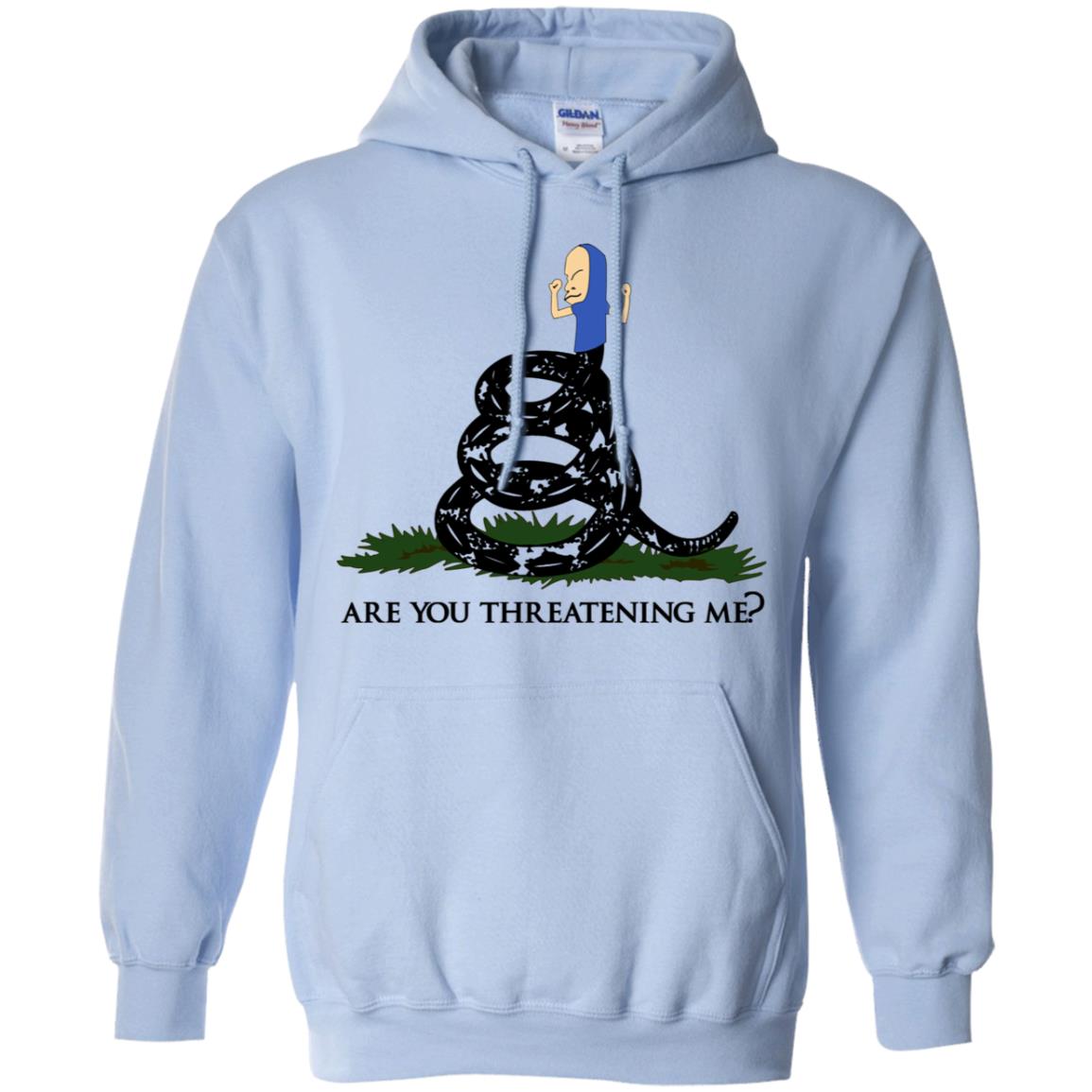 Gadsden Flag Beavis: Are You Threatening Me T-Shirts, Hoodie, Tank