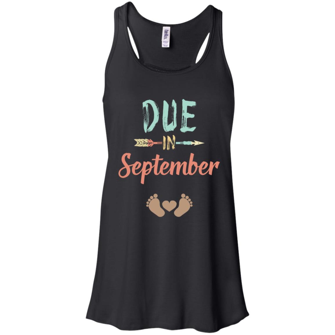 Due Date September Announcement Mommy Bump Pregnancy T-Shirts, Hoodie, Tank