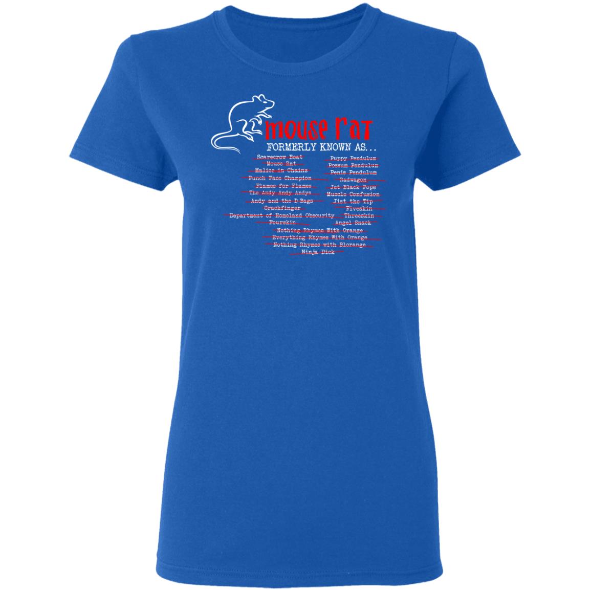 Parks and Recreation Mouse Rat Formerly Known As Shirt, Hoodie, Tank
