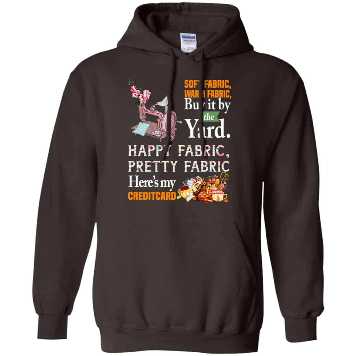 Happy Fabric Pretty Fabric Here’s My Credit Card Funny Shirt, Hoodie, Tank
