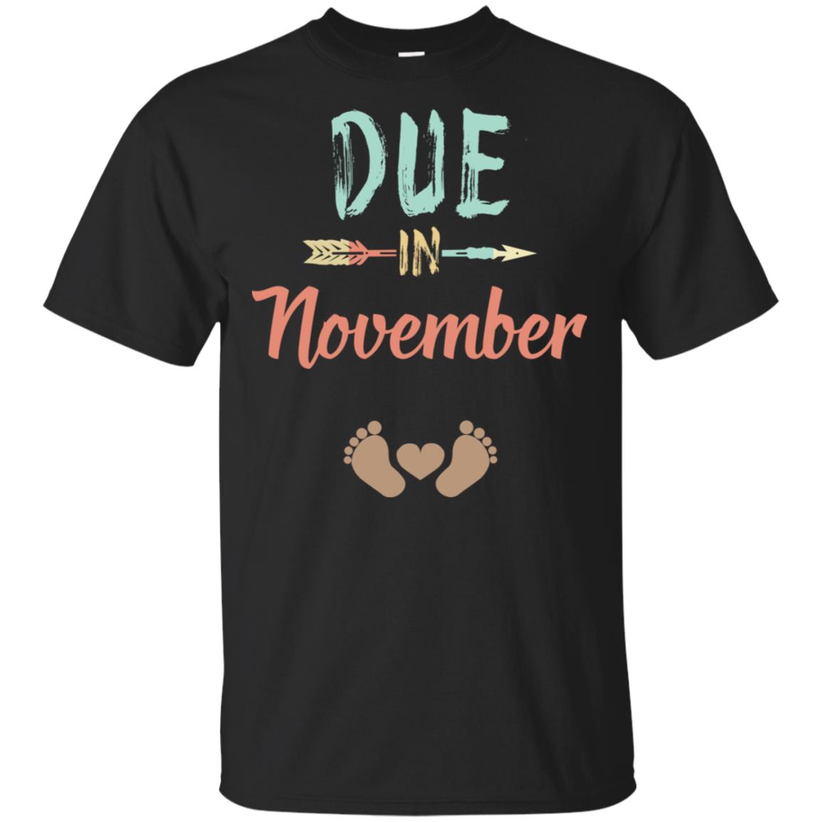 Due Date November Announcement Mommy Bump Pregnancy T-Shirts, Hoodie, Tank