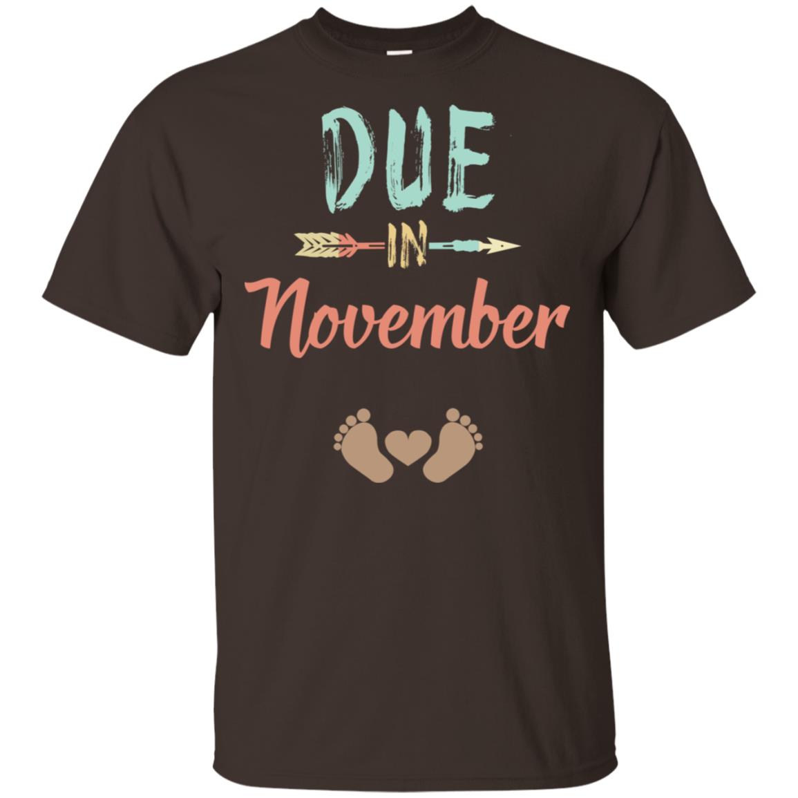 Due Date November Announcement Mommy Bump Pregnancy T-Shirts, Hoodie, Tank