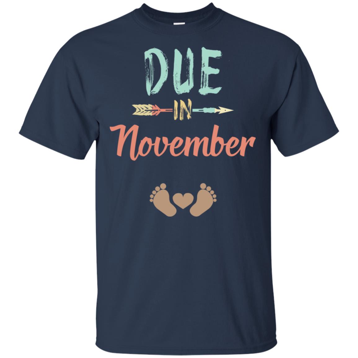 Due Date November Announcement Mommy Bump Pregnancy T-Shirts, Hoodie, Tank
