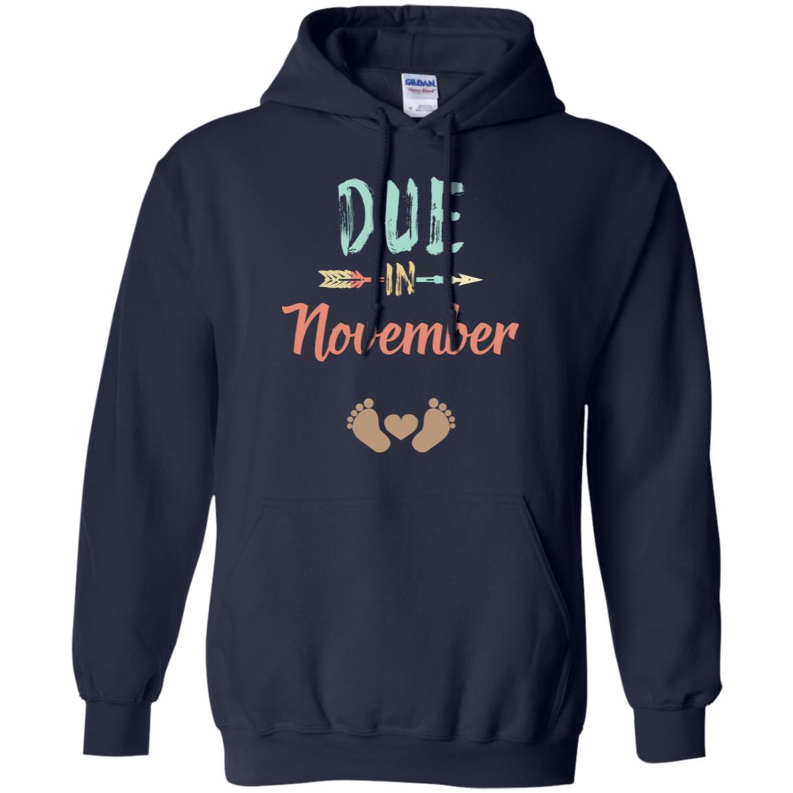 Due Date November Announcement Mommy Bump Pregnancy T-Shirts, Hoodie, Tank