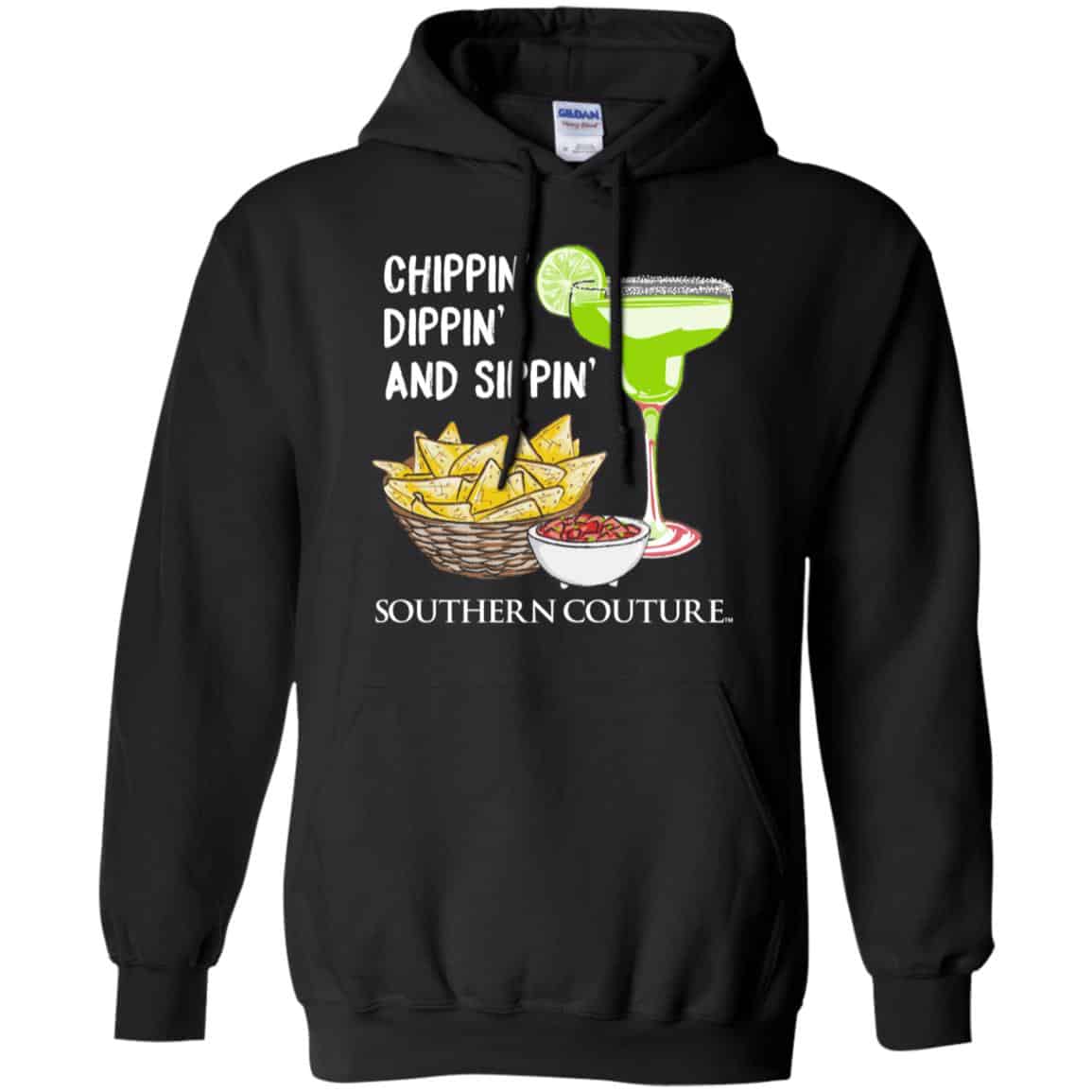 Chippin’ Dippin’ And Sippin’ Southern Couture Shirt, Hoodie, Tank