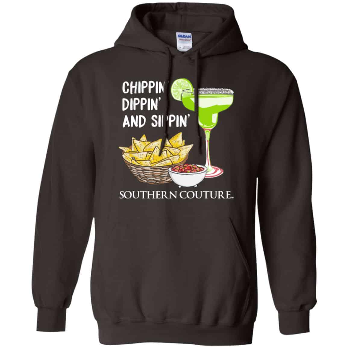 Chippin’ Dippin’ And Sippin’ Southern Couture Shirt, Hoodie, Tank
