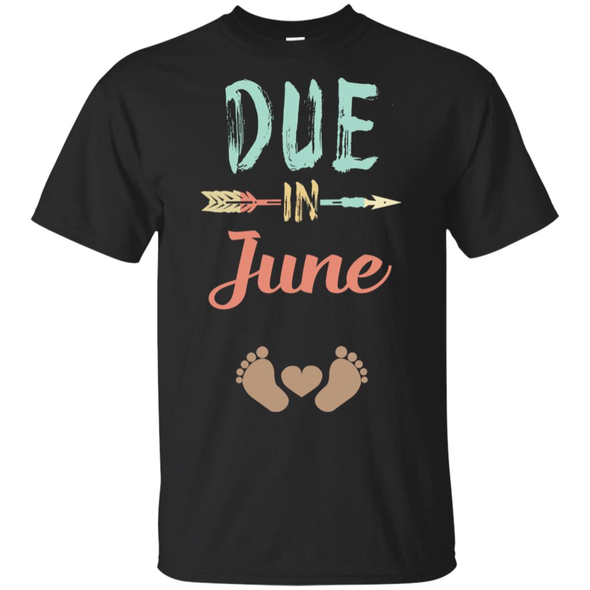 Due Date June Announcement Mommy Bump Pregnancy T-Shirts, Hoodie, Tank