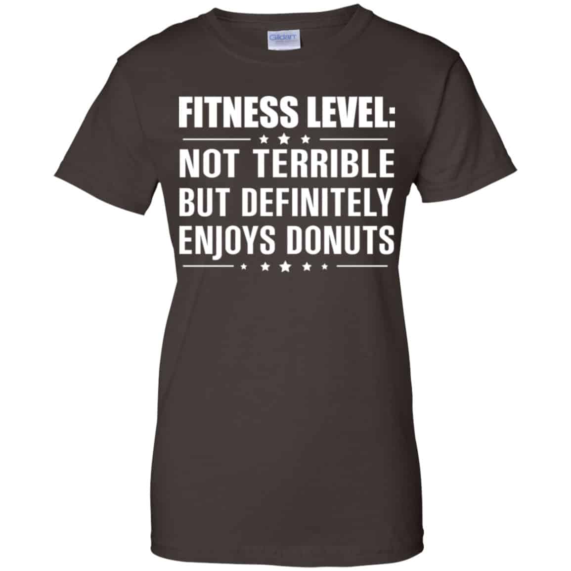 Fitness Level: Not Terrible But Definitely Enjoys Donuts Shirt, Hoodie, Tank