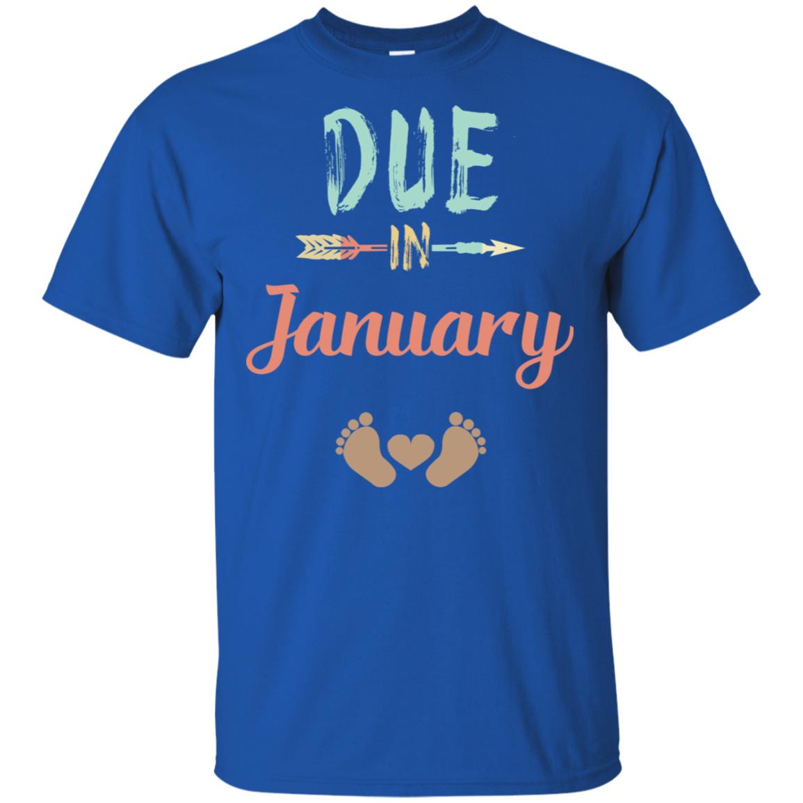 Due Date January Announcement Mommy Bump Pregnancy T-Shirts, Hoodie, Tank