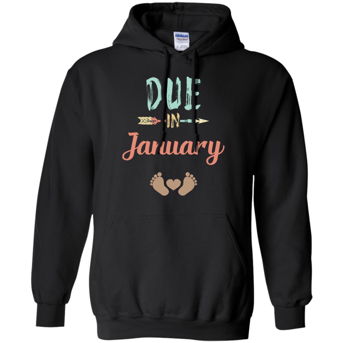 Due Date January Announcement Mommy Bump Pregnancy T-Shirts, Hoodie, Tank
