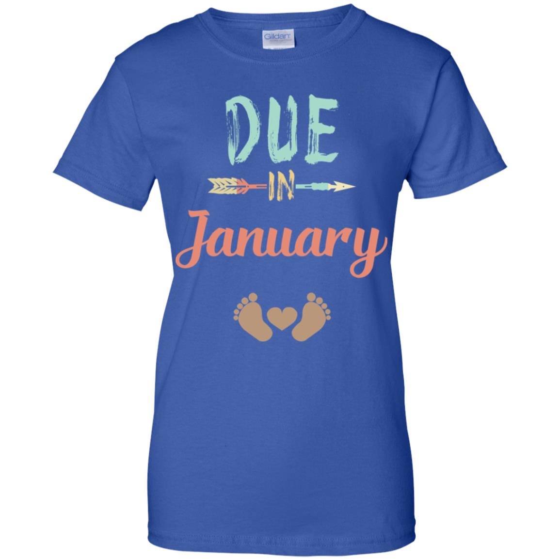 Due Date January Announcement Mommy Bump Pregnancy T-Shirts, Hoodie, Tank
