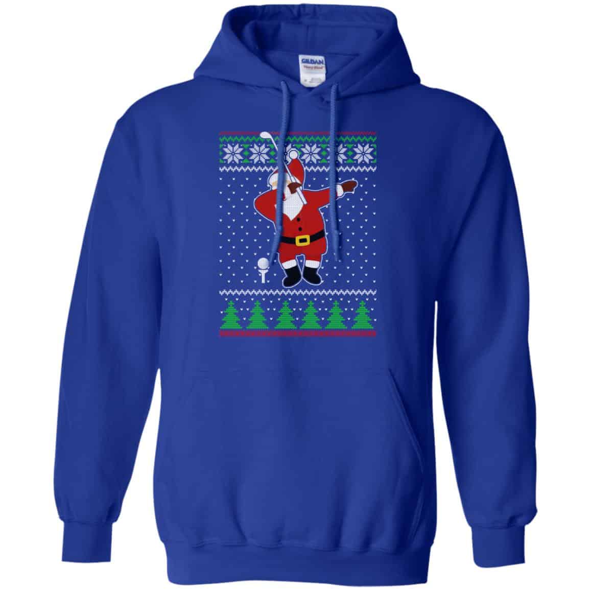 Dabbing Santa Golf Ugly Christmas Sweater, T-Shirts, Hoodie