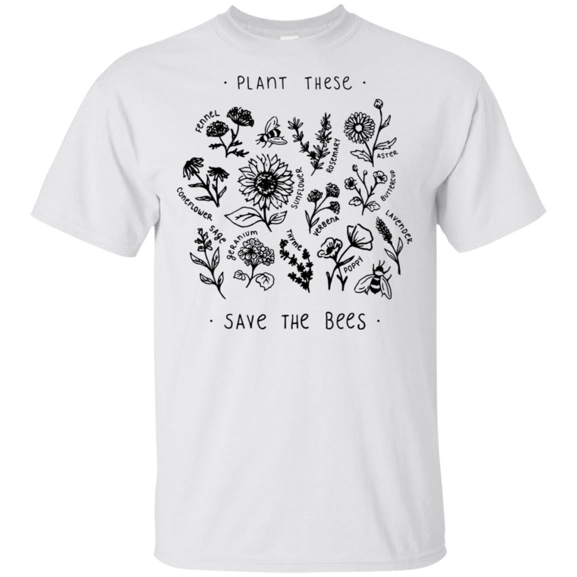 Plant These Save The Bees T-Shirts, Hoodie, Tank
