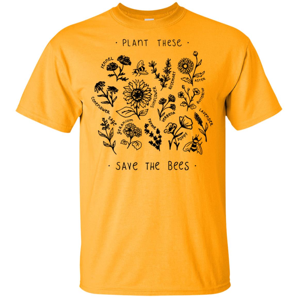 Plant These Save The Bees T-Shirts, Hoodie, Tank