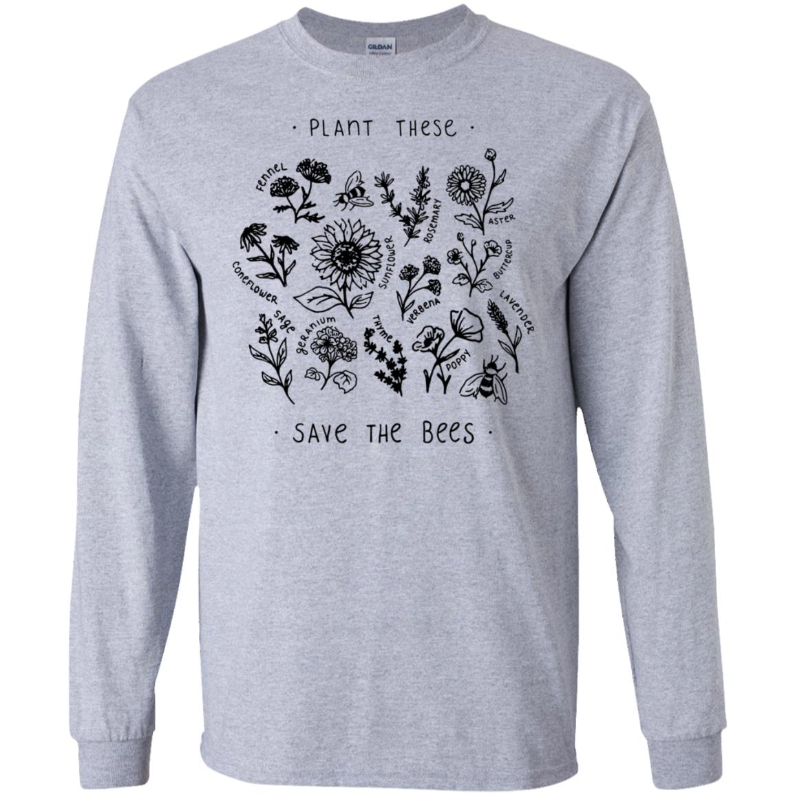 Plant These Save The Bees T-Shirts, Hoodie, Tank