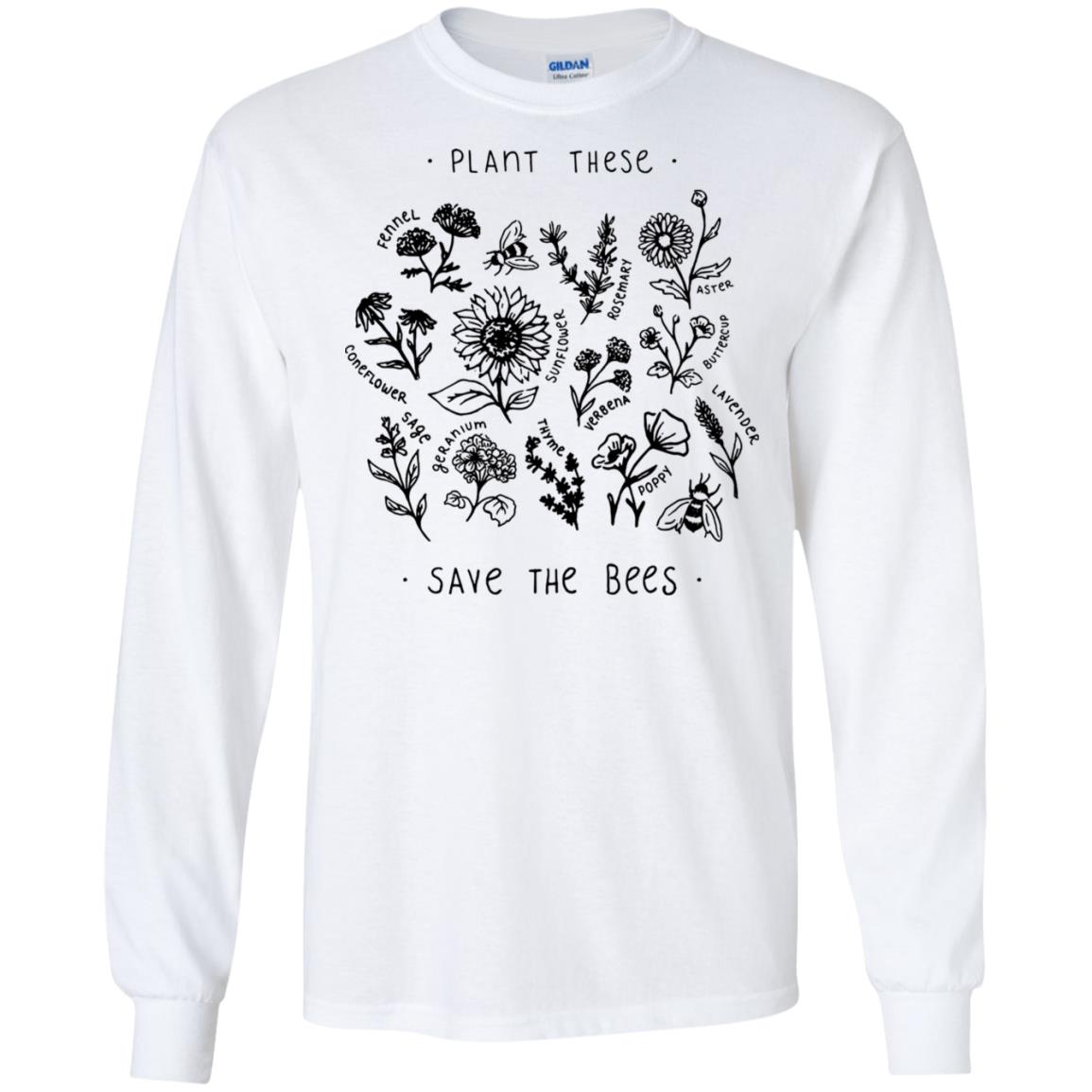 Plant These Save The Bees T-Shirts, Hoodie, Tank