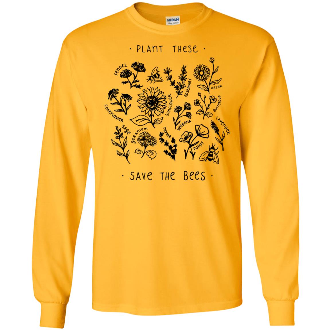 Plant These Save The Bees T-Shirts, Hoodie, Tank